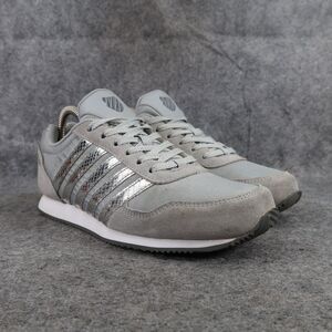 K Swiss Shoes Womens 7.5 Athletic Trainer Casual Sneakers Active Comfort Grey